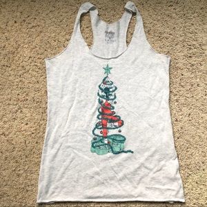 Women’s Reebok Christmas tree yoga tank